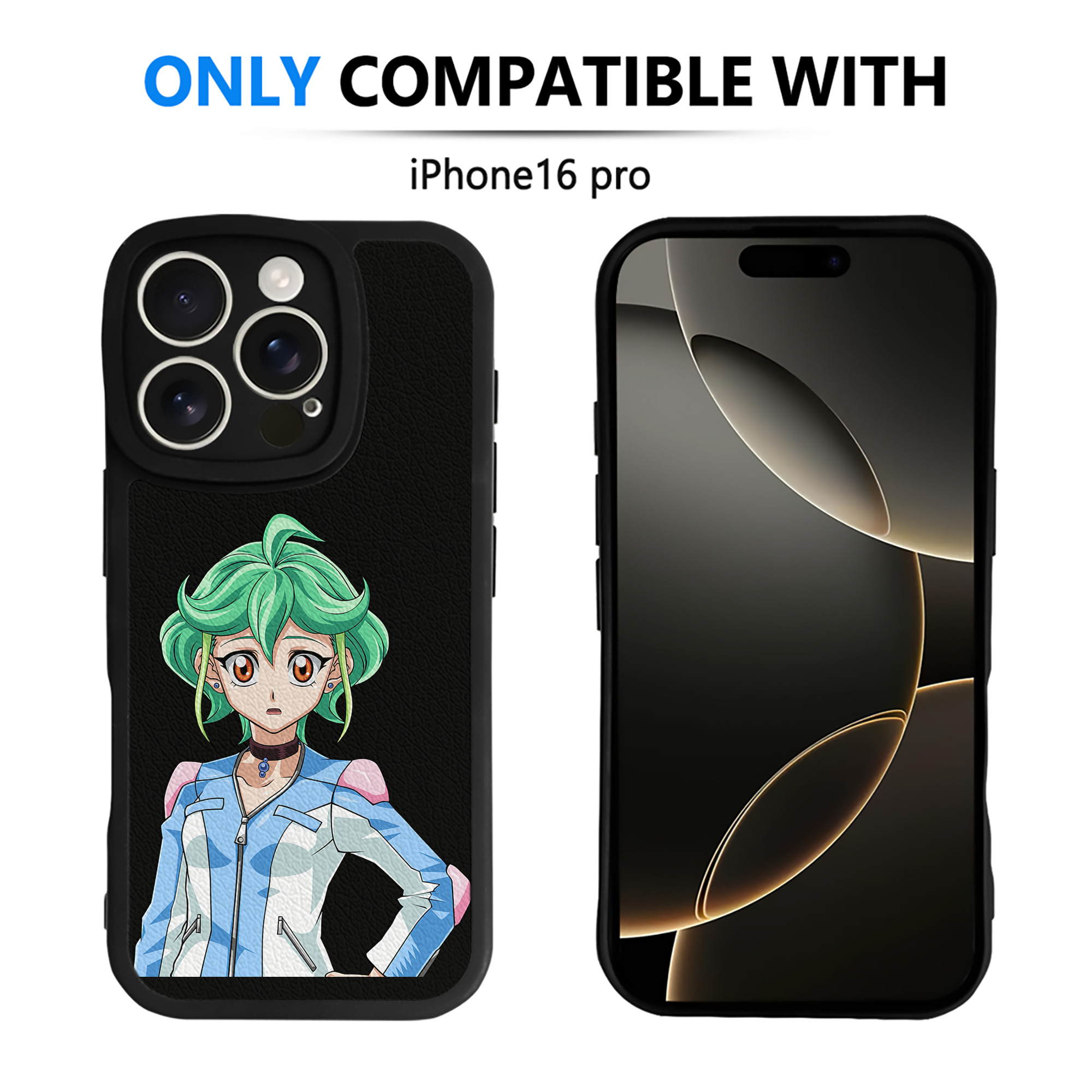 遊☆戯☆王 Yu-Gi-Oh! 【iPhone 16シリーズ対応】シリコンスマホケース（レザー調） 材質：シリコン